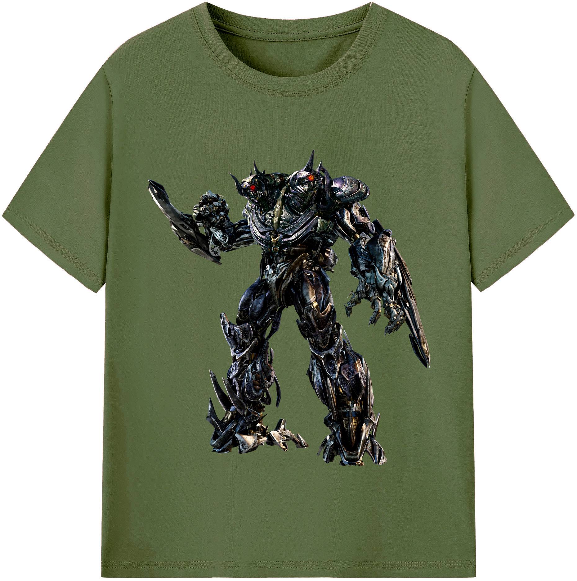 （画像用） Transformers トランスフォーマー 綿100％半袖Tシャツ（フロントプリント）